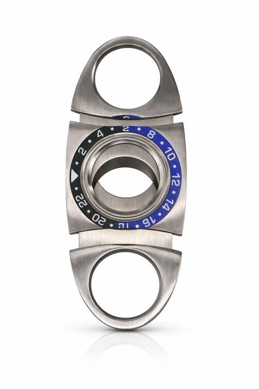 GMT Watch-Bezel Cigar Cutter — Precision Guillotine