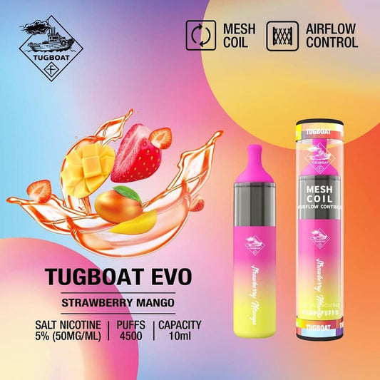 Strawberry Mango – Global Premium | VAPE DOKHA